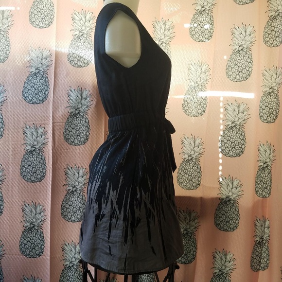 DYNAMITE BLACK DRESS SIZE TP/XS - Picture 3 of 8